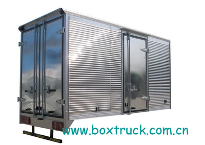 Aluminium van
