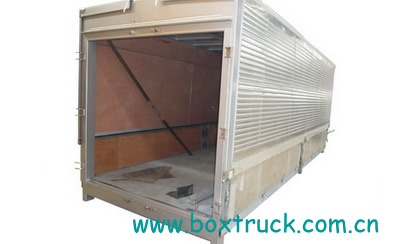 Aluminium wing van