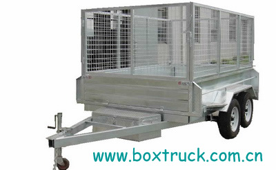 Tipper box trailer